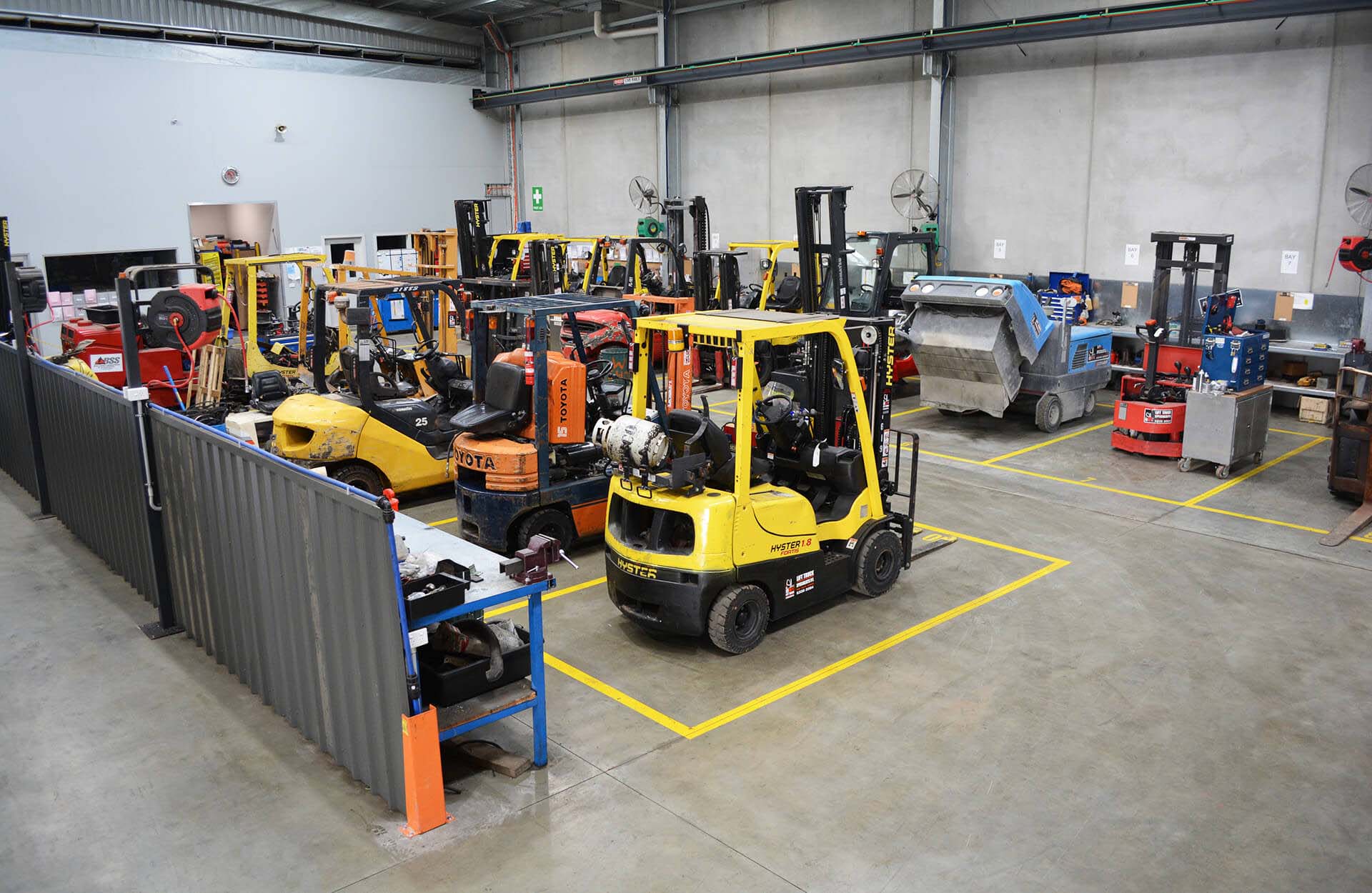Forklift servicing in Ballarat