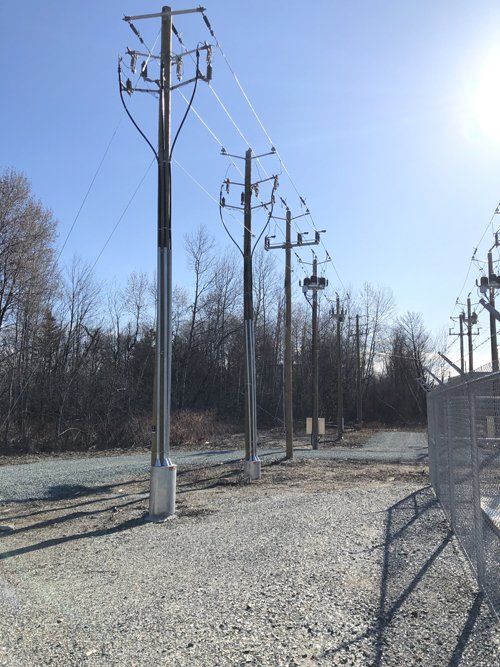 Lignes électriques pour industries