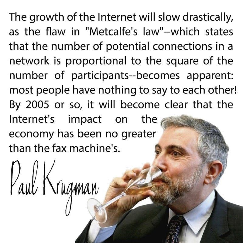 paul krugman's worst prediction ever