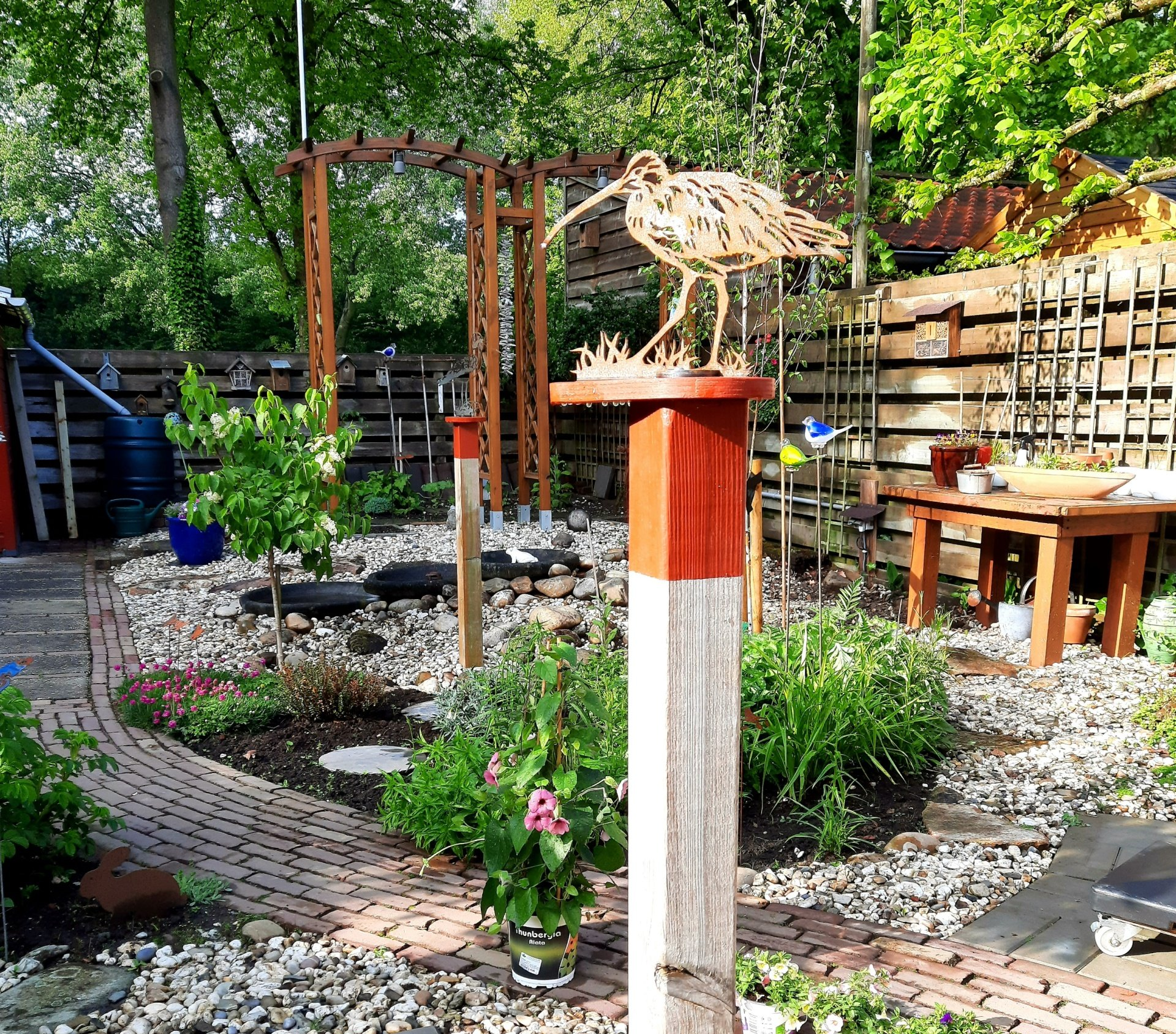 Birdwise metalen wulp