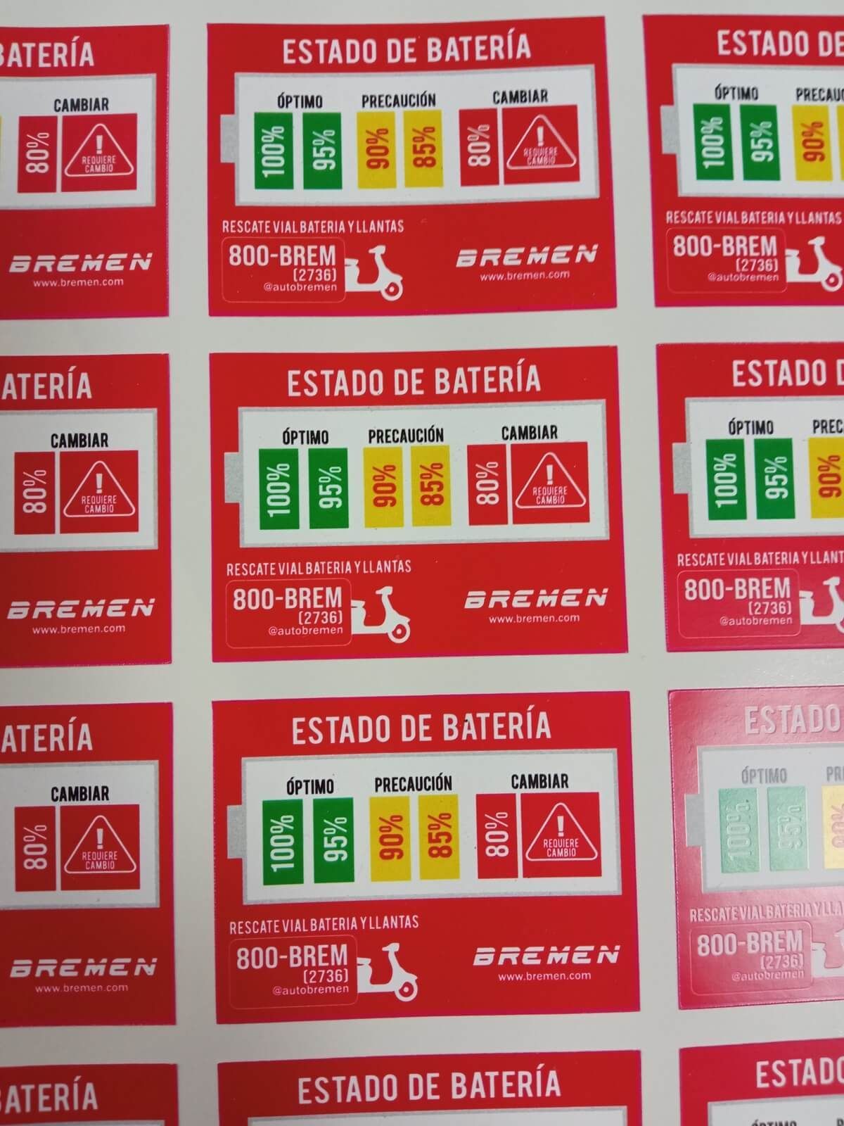 Etiquetas y similares