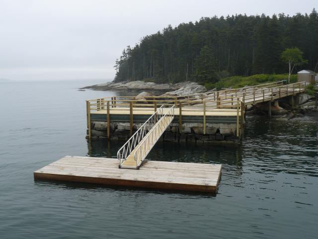 Marina Construction — Floating Platform And Ramp in Thomaston, ME