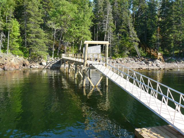 Pier Construction Services — White Pier Abover The Sea in Thomaston, ME