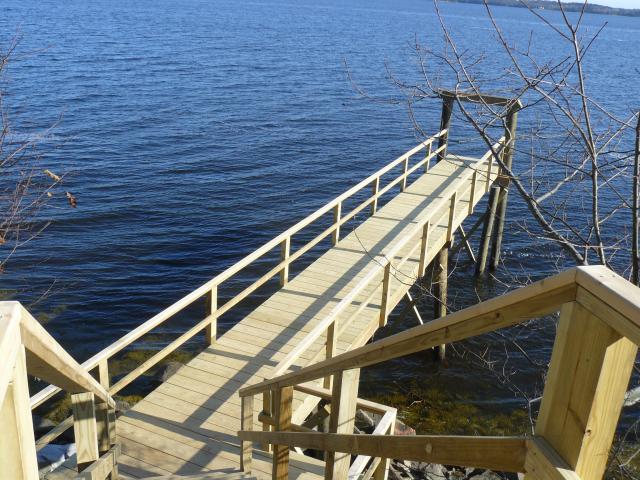 Piers — Pier Above The Sea in Thomaston, ME
