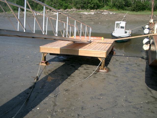 Floats — Floating Deck And Ramp in Thomaston, ME
