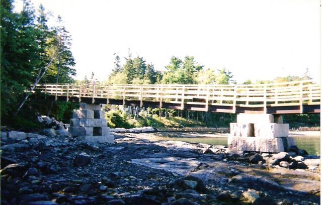 Thomaston Marine Construction — Granite Pier Above The Land in Thomaston, ME