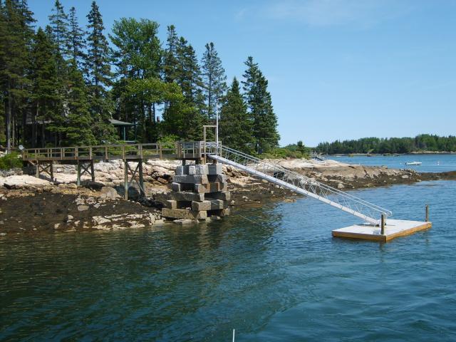 Granite Piers Services — Granite Pier Post And Ramp in Thomaston, ME