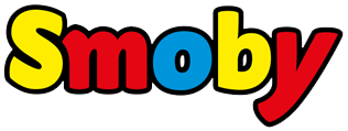 Logo Smoby: testo multicolore, 