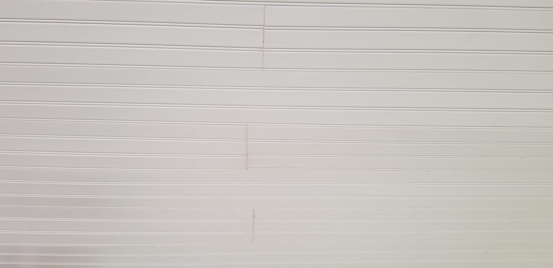 White surface with horizontal lines and scattered dark shapes, and a vertical line.