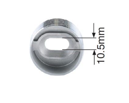 Adj.Stand Off Bracket - 50mm O/D x 40mm For Glass from 8 - 25.52mm 316 S/S