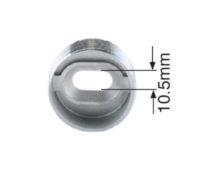 Adj.Stand Off Bracket - 50mm O/D x 50mm For Glass from 8 - 25.52mm 316 S/S Satin