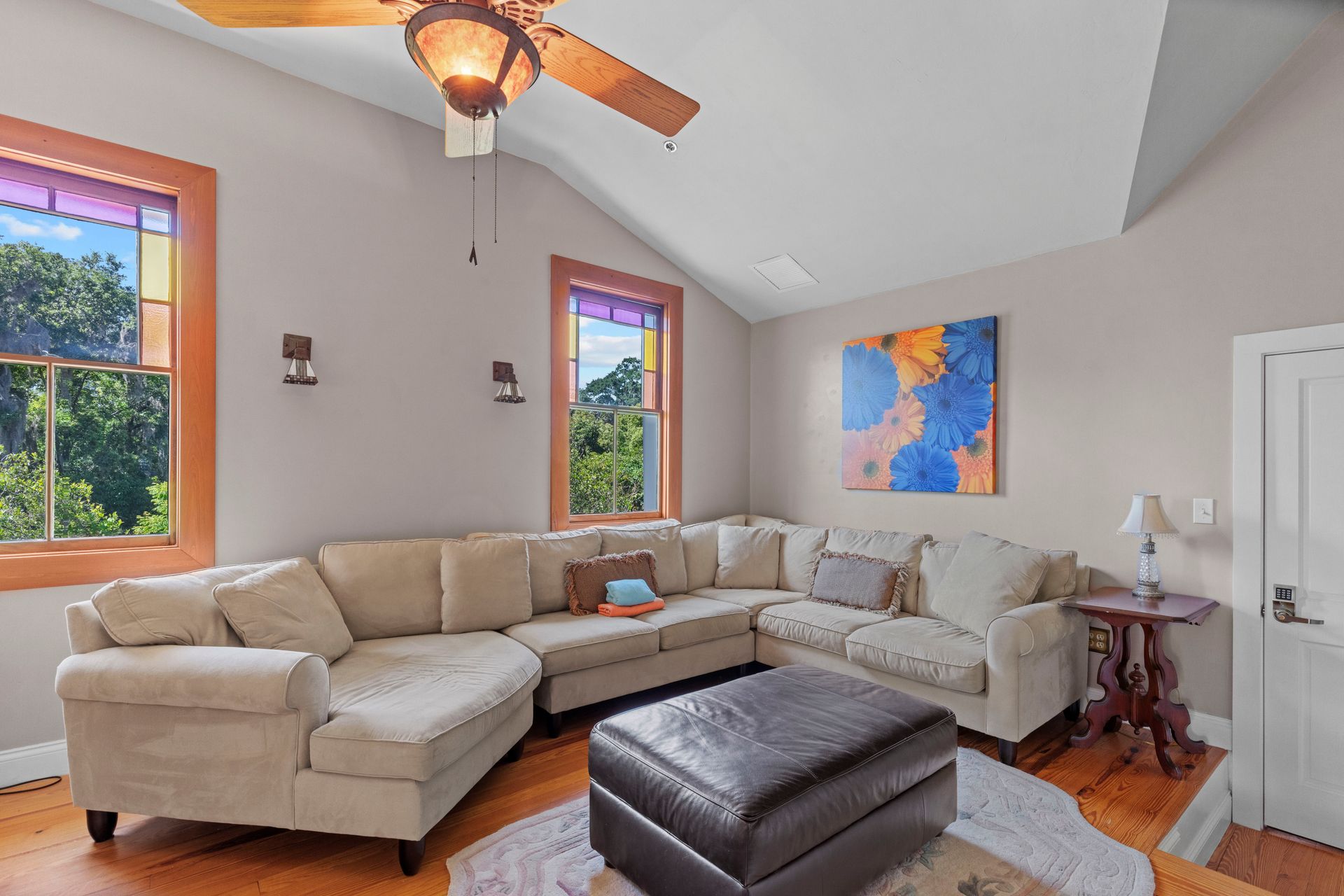 The 3rd floor apartment living area