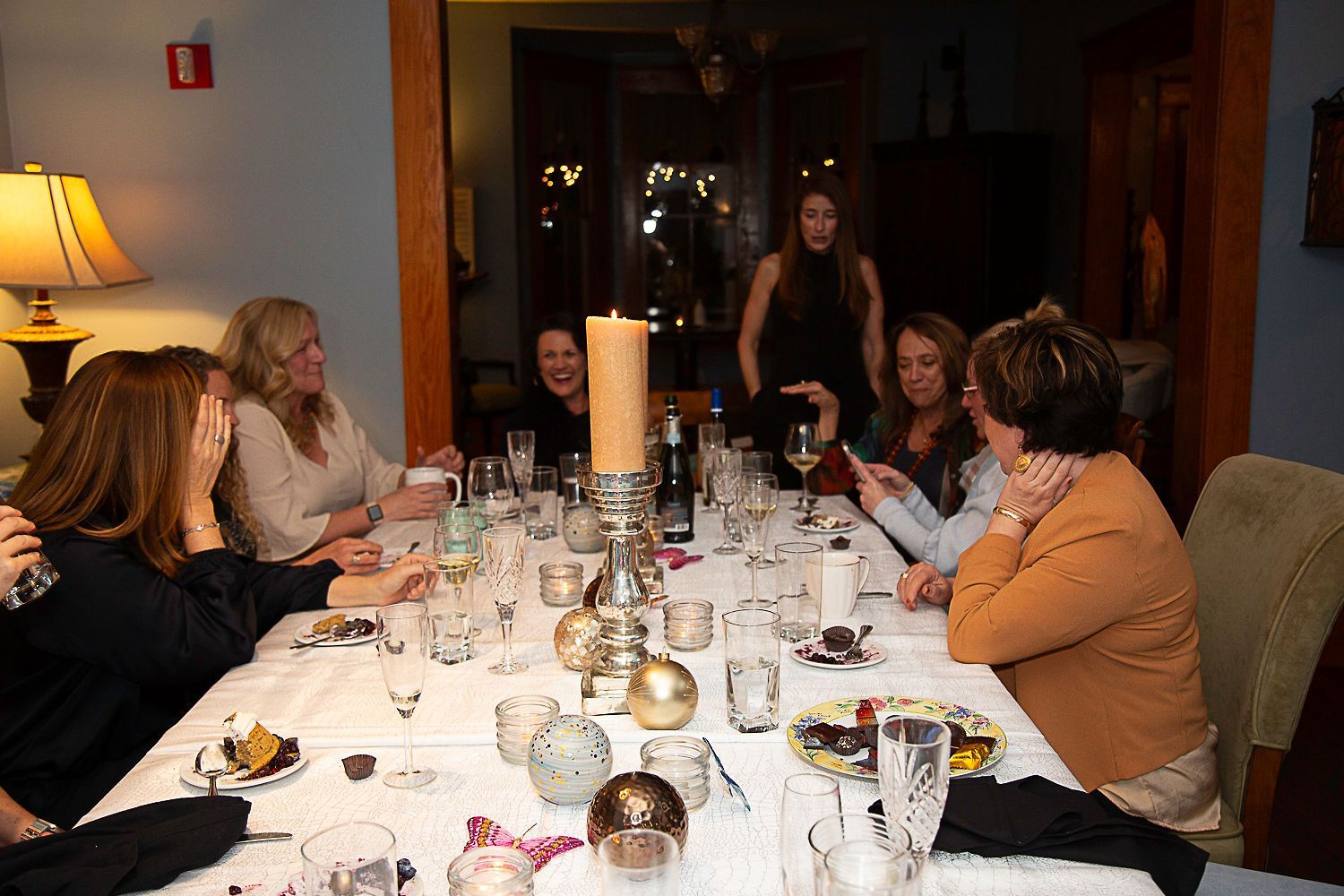 Women having a ladies' weekend