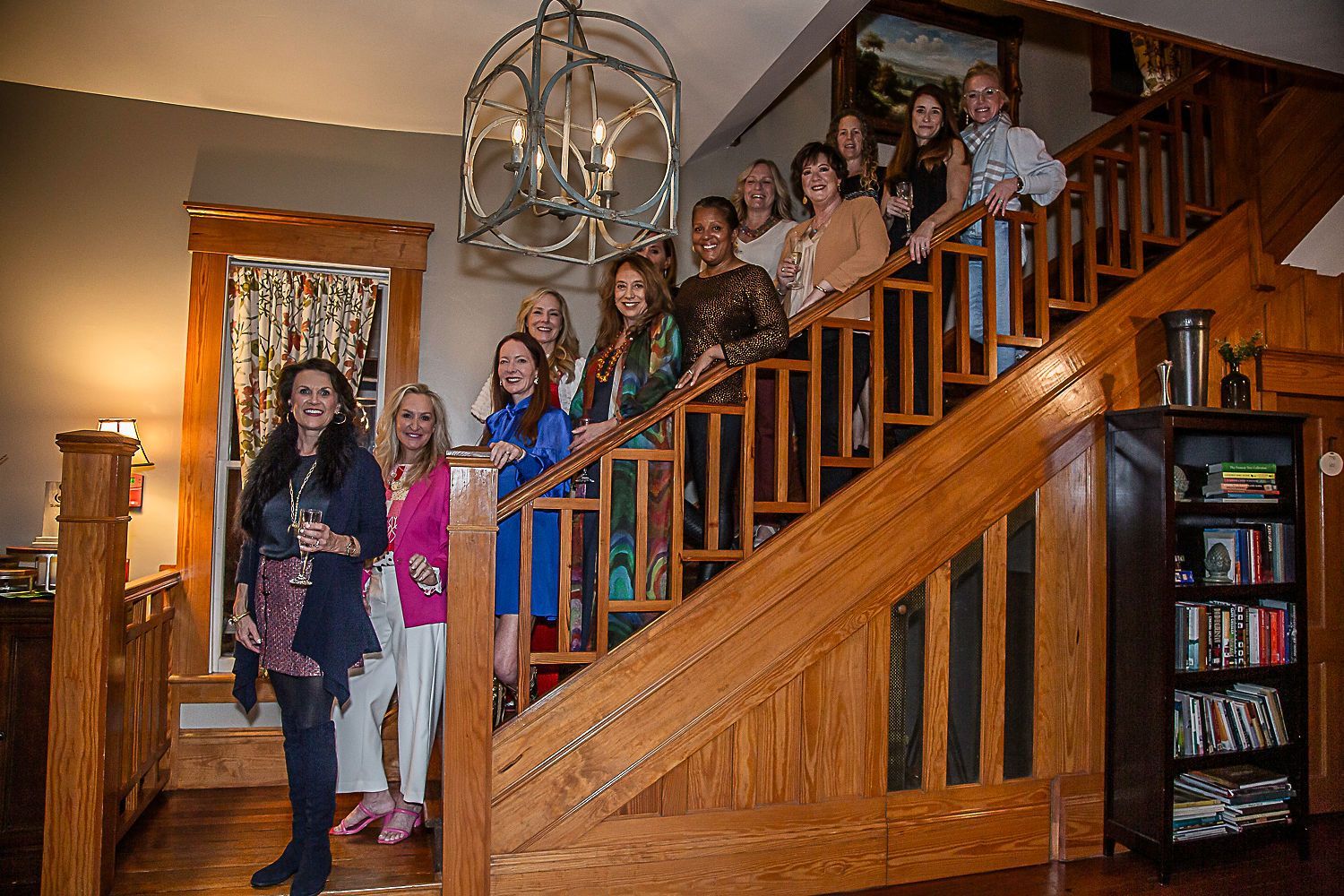 A group of women having a ladies' weekend at The Laurel Oak Inn.