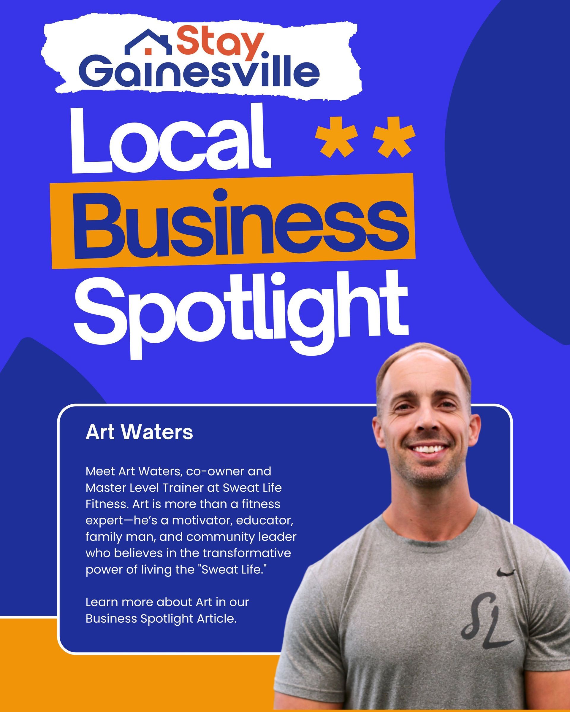 StayGainesville Local Business Spotlight- Art Waters