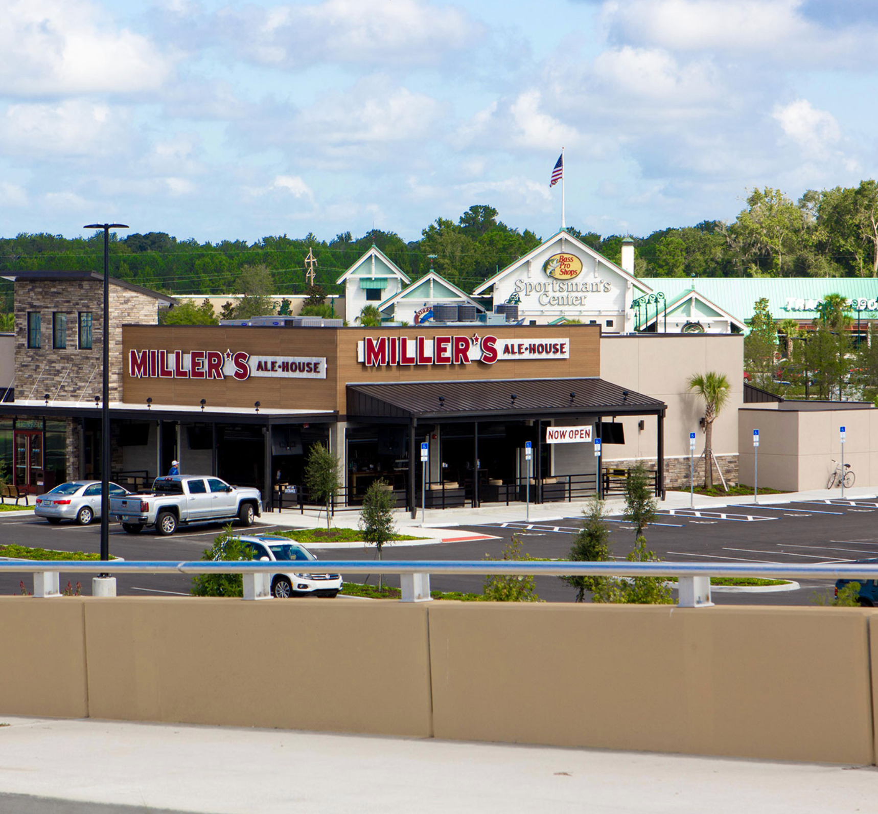 View of Celebration Pointe.