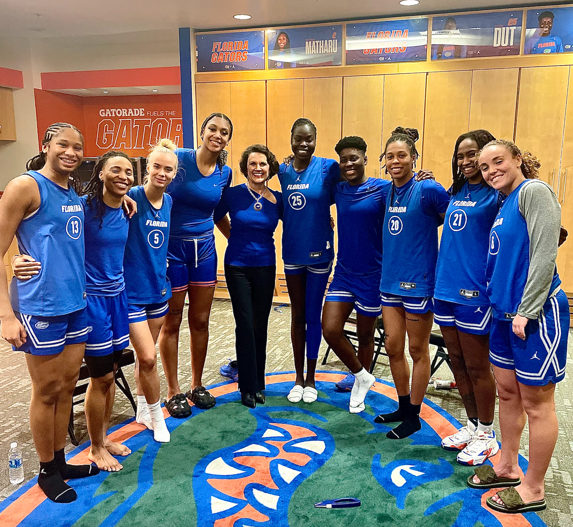 The UF Gymnastic Team