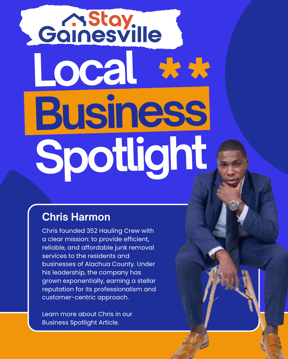StayGainesville Local Business Spotlight: Chris Harmon
