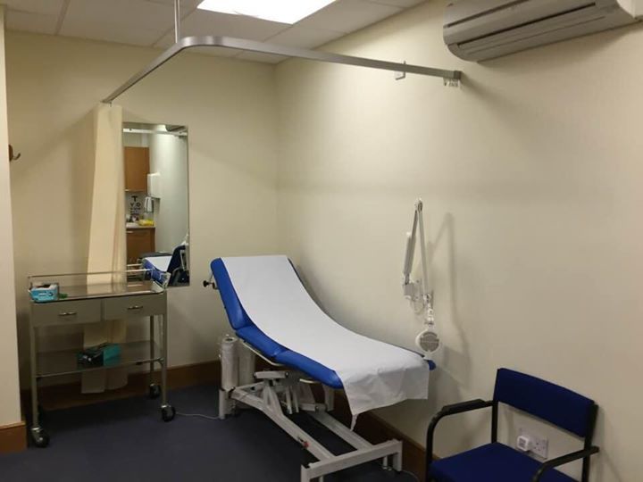 inside a medical facility