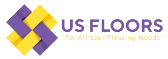 The logo for us floors for all your flooring needs