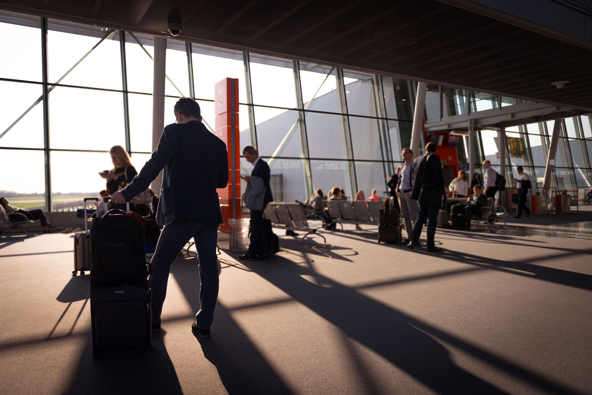 Airport terminal guide