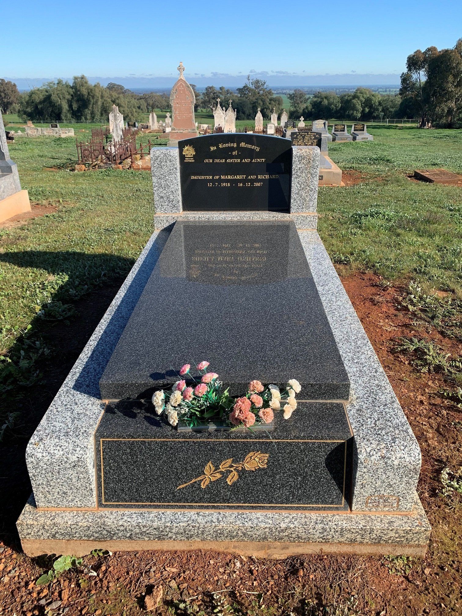 Memorial Stones Tallygaroopna A.C. & R.J. Lau Pty Ltd Monumental