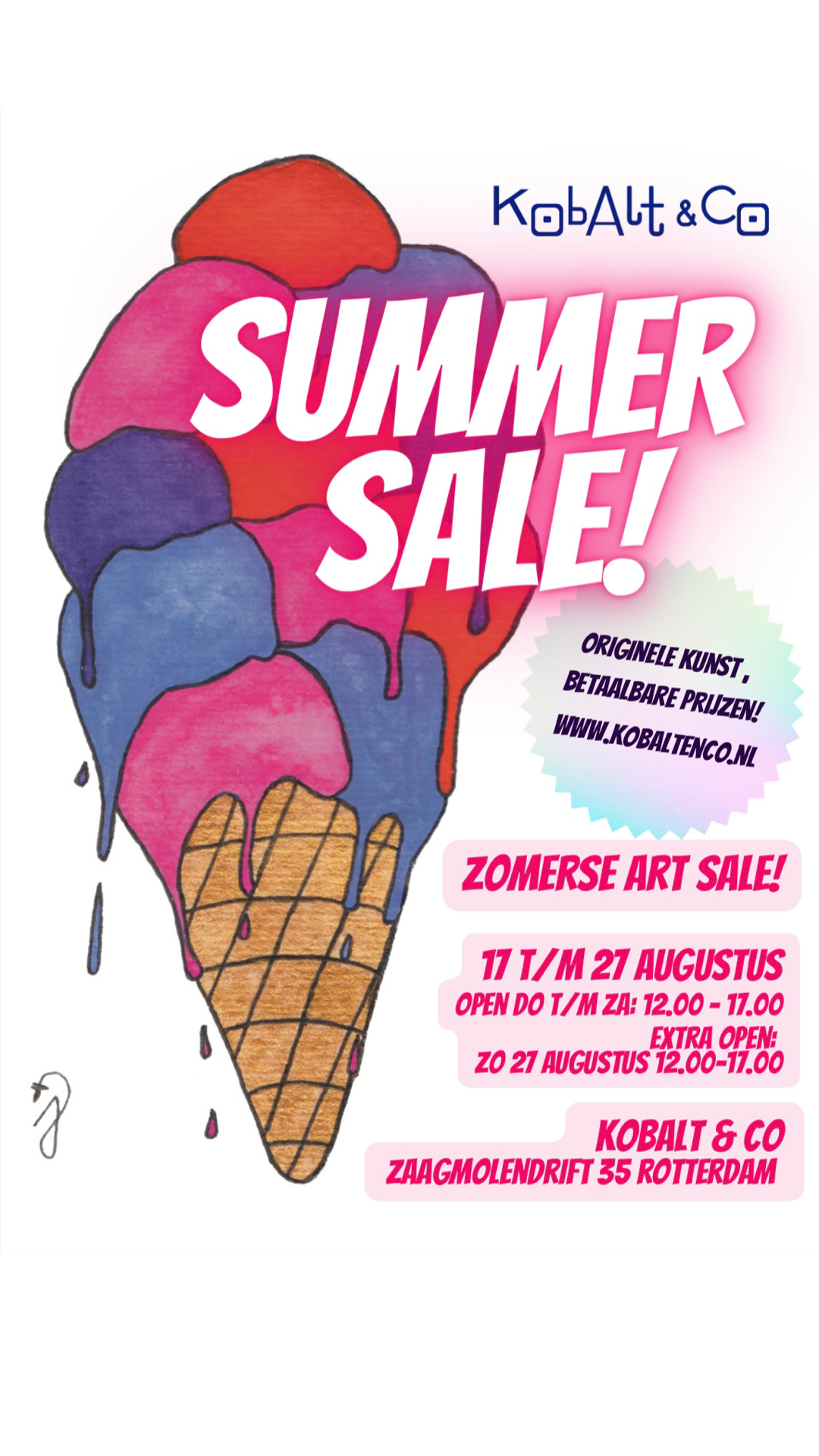 Summer Art Sale