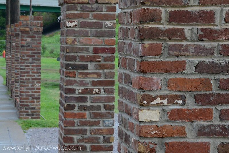 brick columns