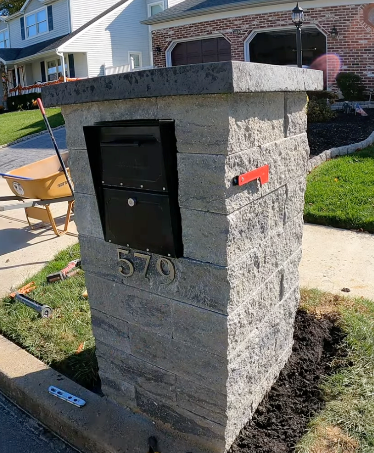 brick mailbox builders