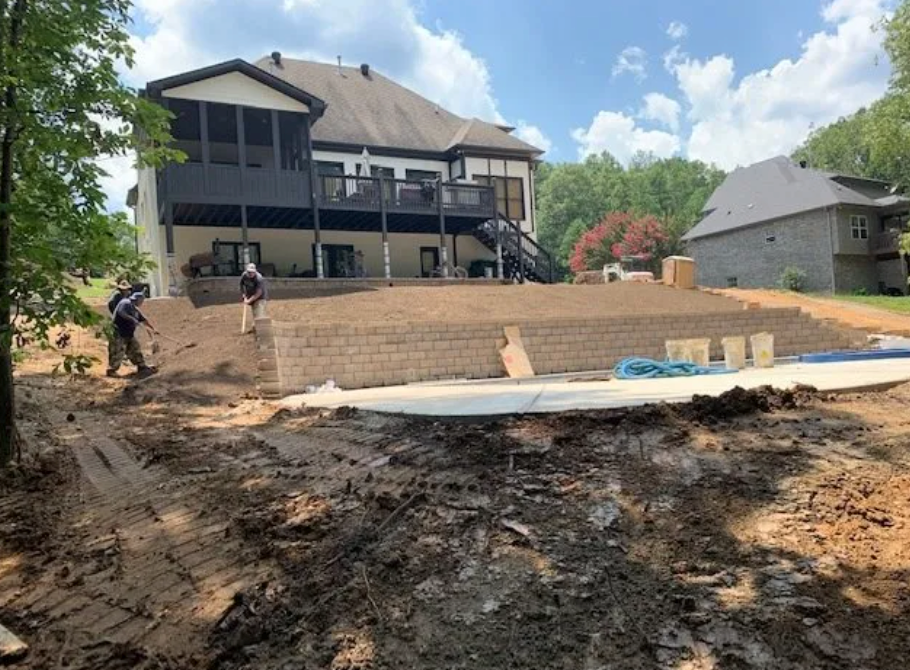 retaining wall builder