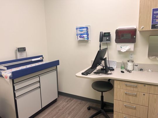 RBK Pediatrics exam room
