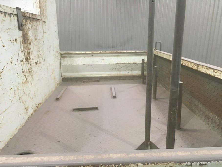 The Inside of A Truck Is Empty and Has a Lot of Metal Poles — ASSB Armidale Sand & Soda Blasting In Guyra, NSW