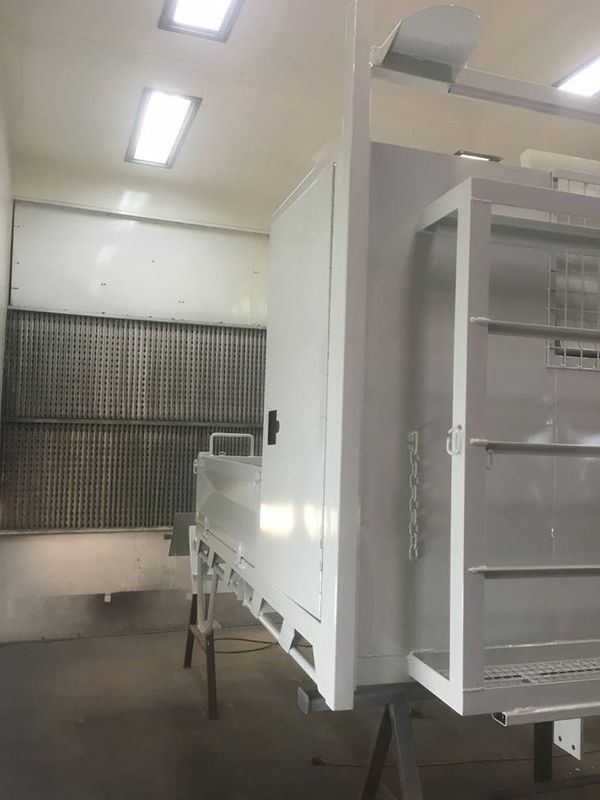 Side View Of The UTE Trays — ASSB Armidale Sand & Soda Blasting In Guyra, NSW