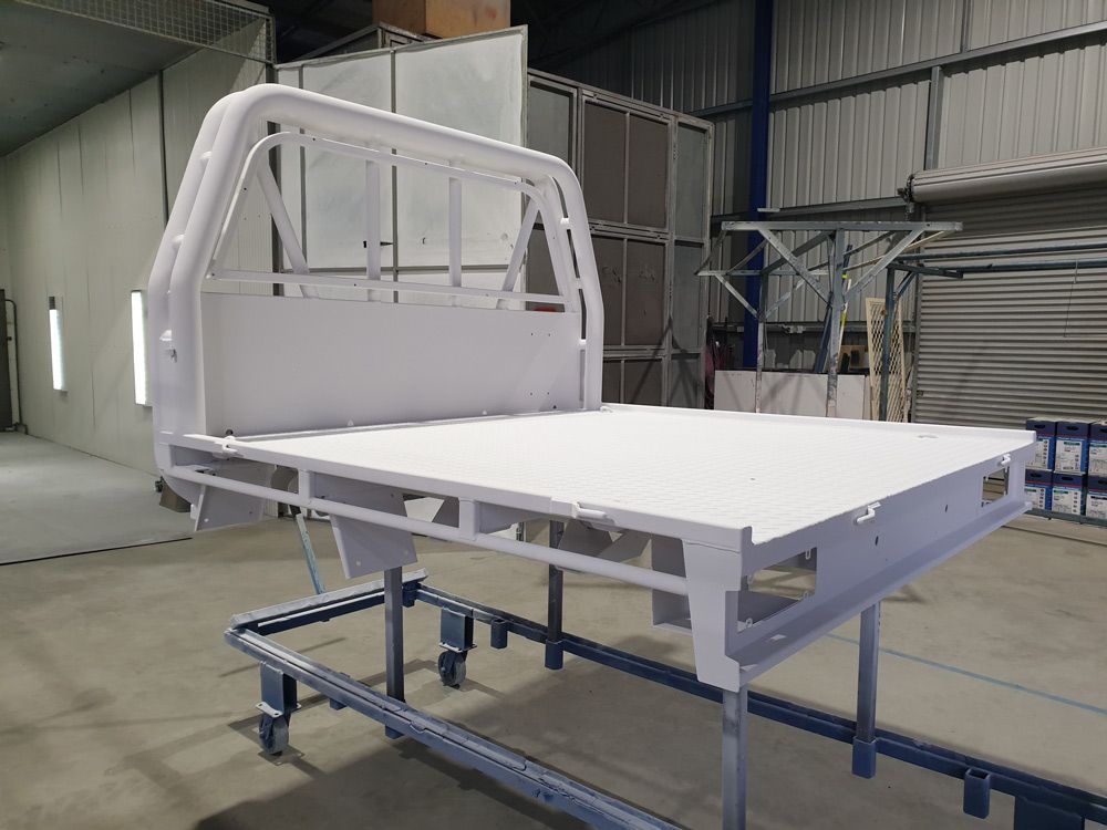 White Sand Blasting The UTE — ASSB Armidale Sand & Soda Blasting In  Armidale, NSW