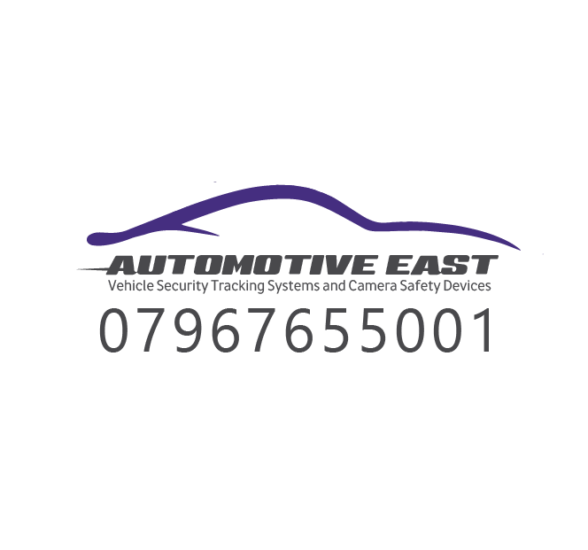 The logo for automotive east vehicle security tracking systems and camera safety devices.
