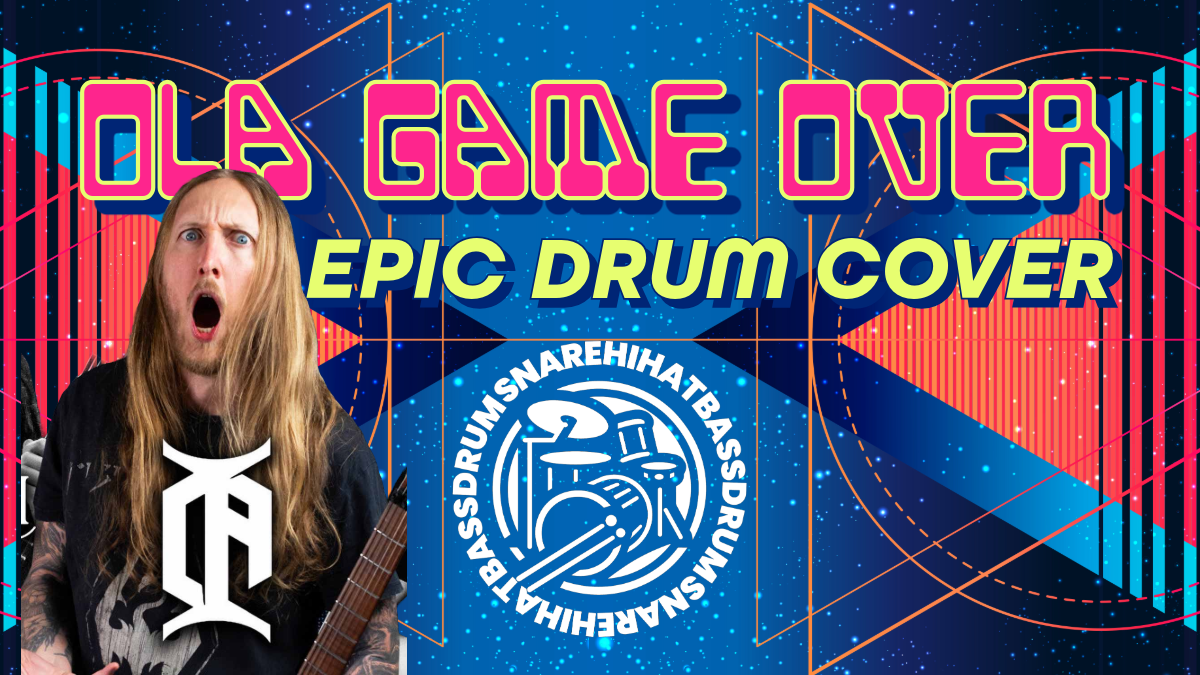 OLA ENGLUND's GAME OVER is so EPIC I Had to Play Drums with it!