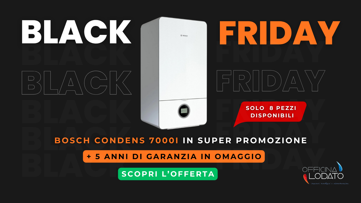 Black Friday caldaia Bosch Palermo