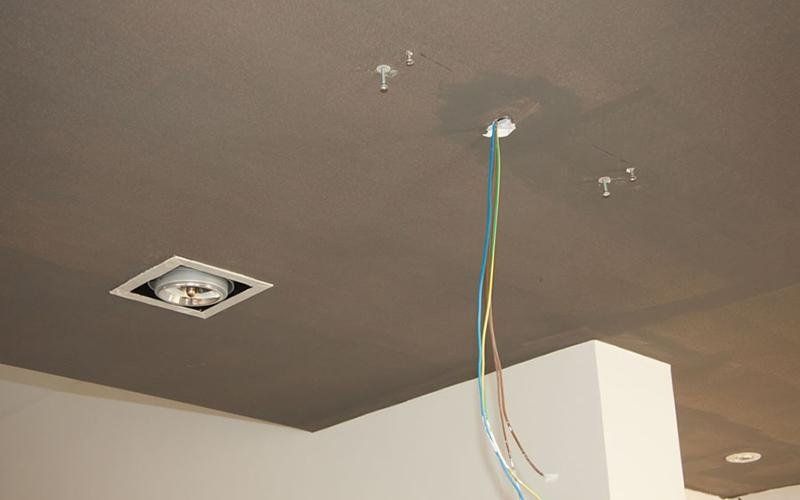 Dettaglio dei faretti