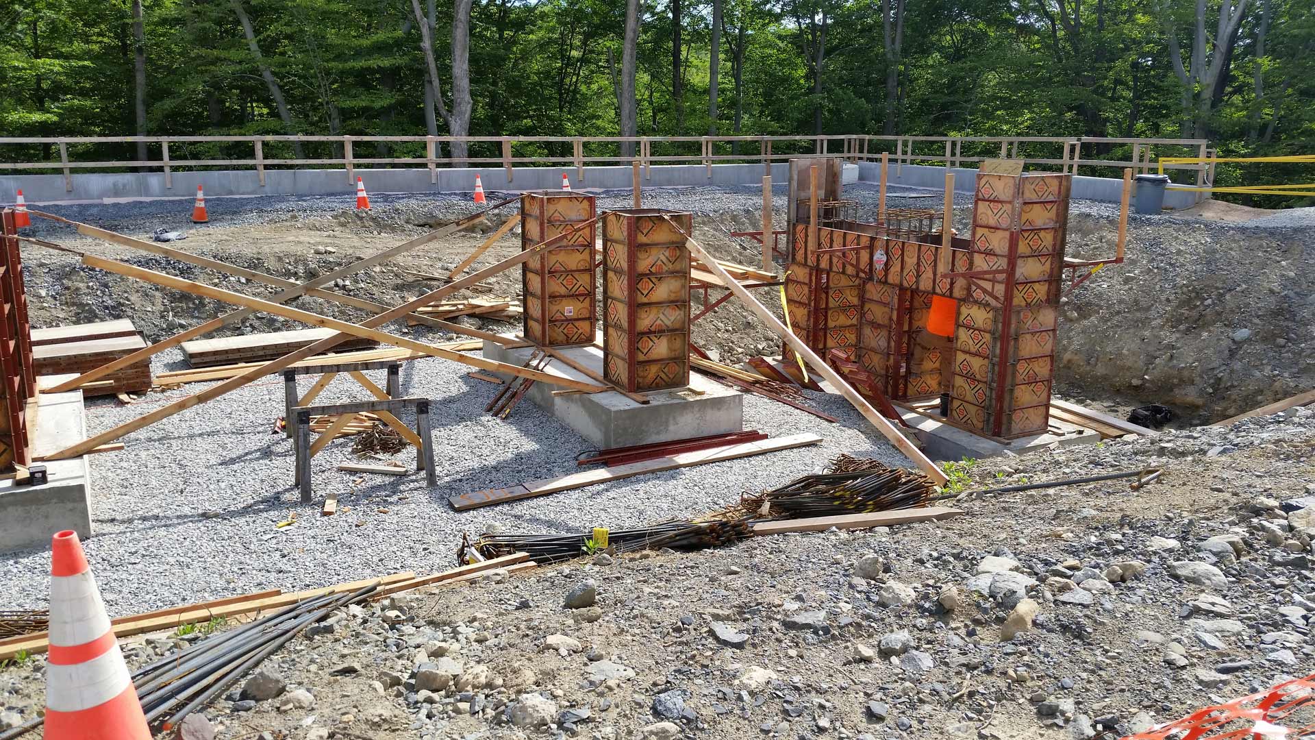 Constructing a Foundation Wall — Poughkeepsie, NY — OCS Industries, Inc.