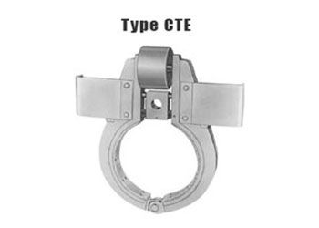 A picture of a type cte ring on a white background