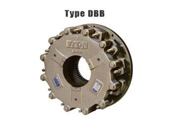 A type dbb clutch is shown on a white background
