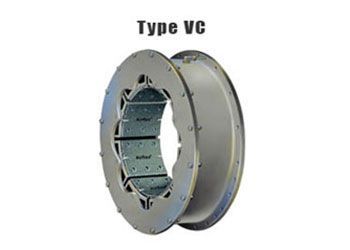 A picture of a type vc brake disc on a white background