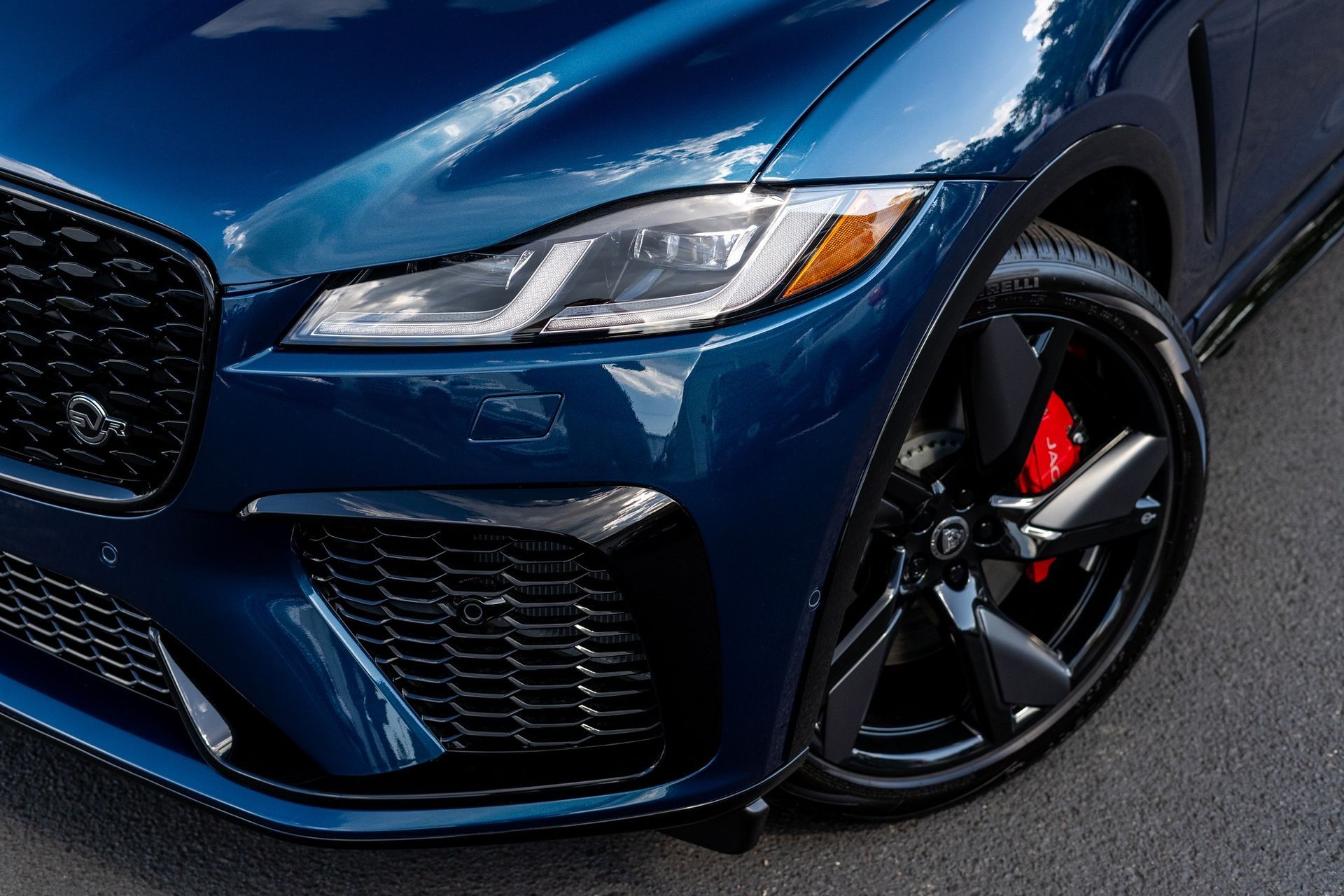 blue car ceramic coating