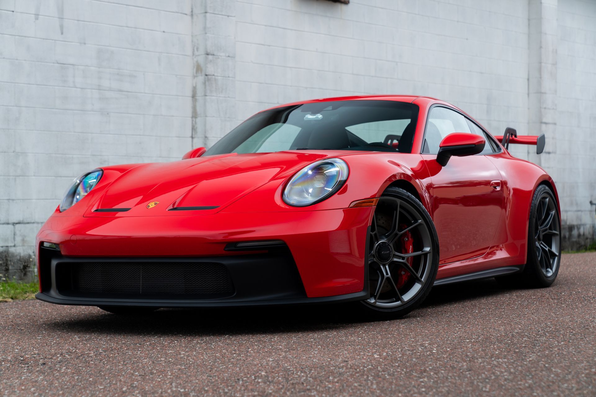 ceramic coating red car