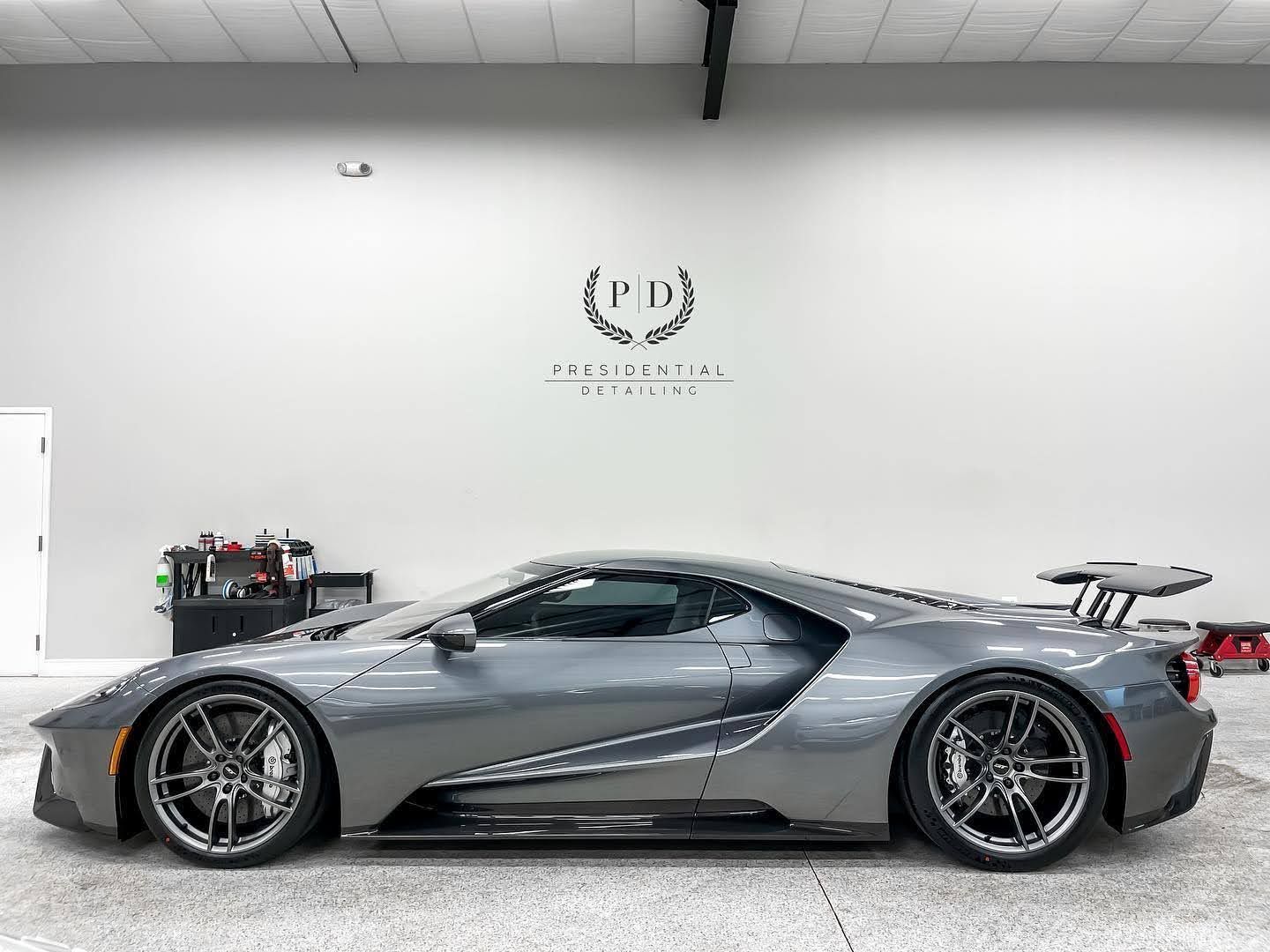 gray car ceramic coating