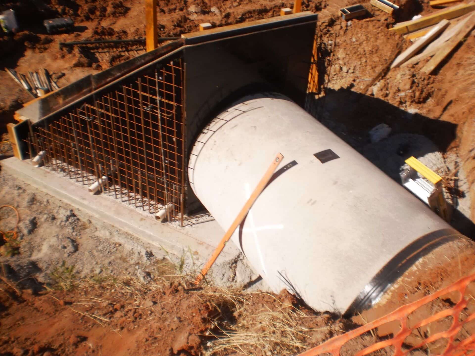 Concrete Pipeline Construction Work — Whitsunday Drainage Contractors in Bowen, QLD