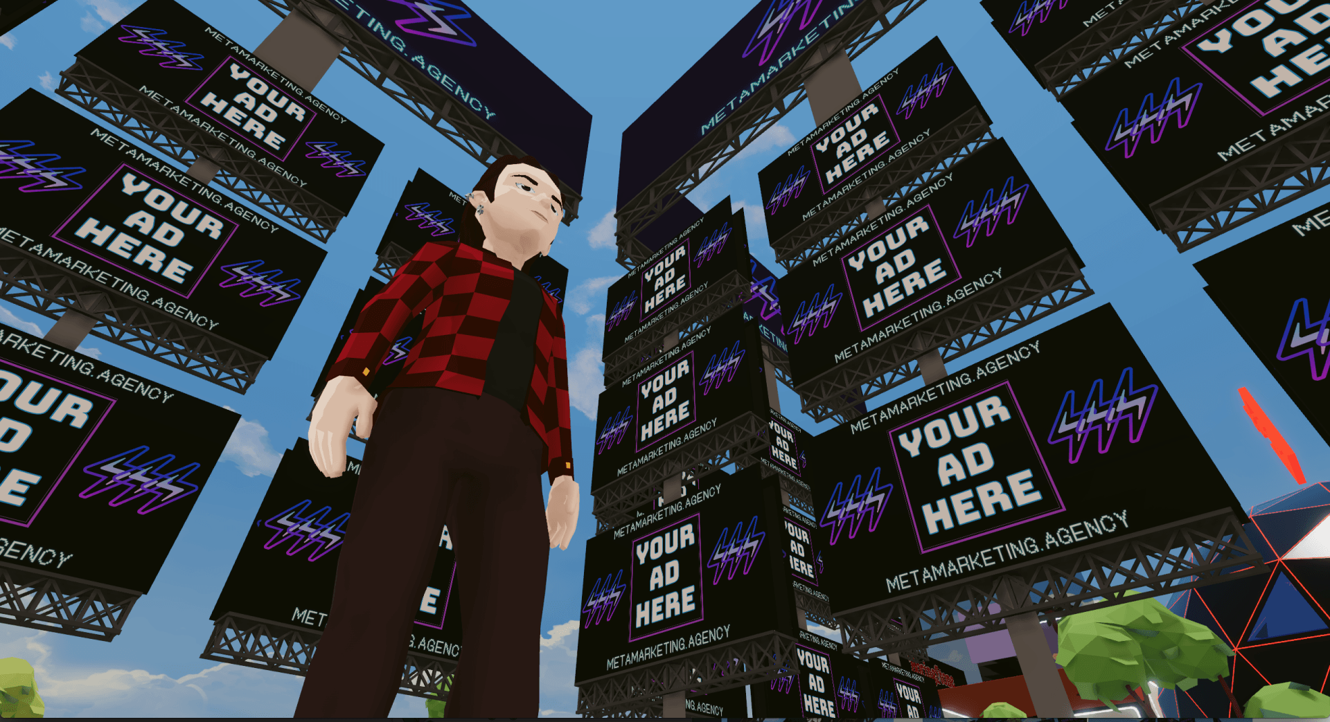 web3 advertisement in the metaverse