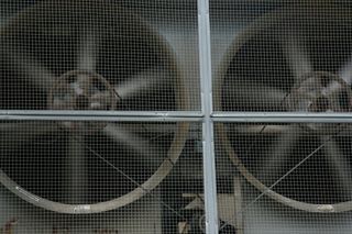 Air Conditioning Cages — Air Conditioning Fans on a Cage in Jacksonville, FL