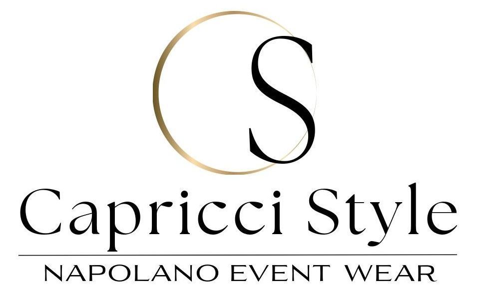 Un logo per l'abbigliamento da cerimonia napoletano in stile capricci