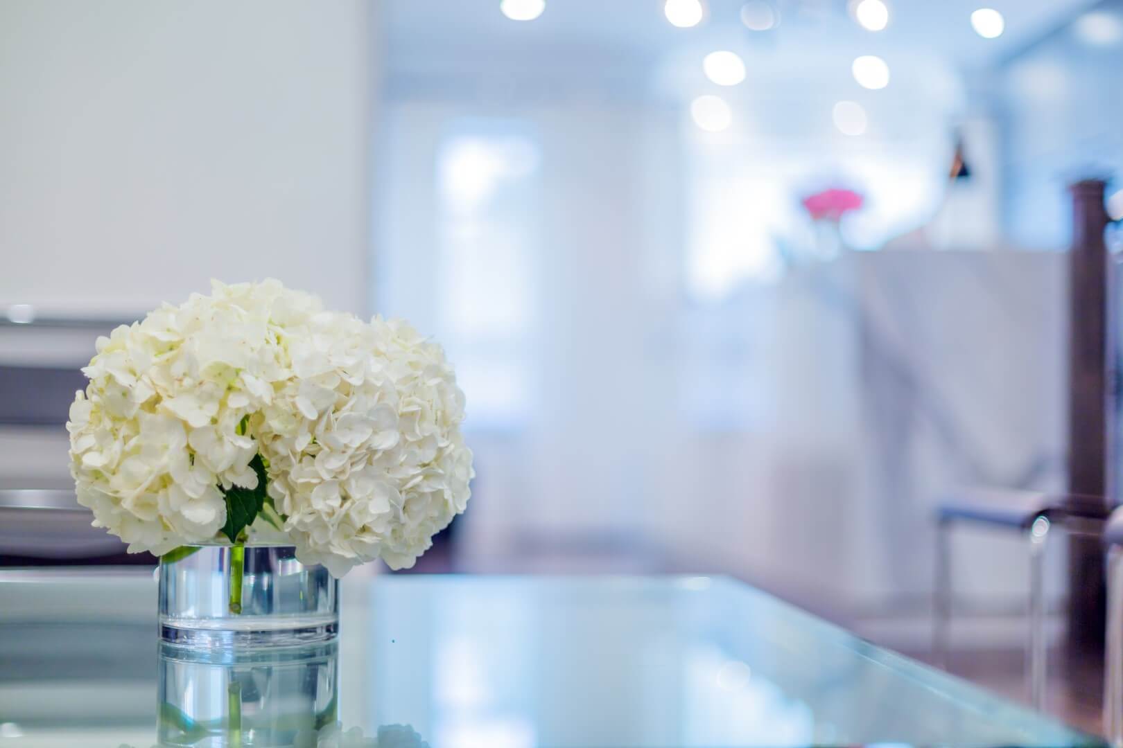 Gli interni dello studio dentistico